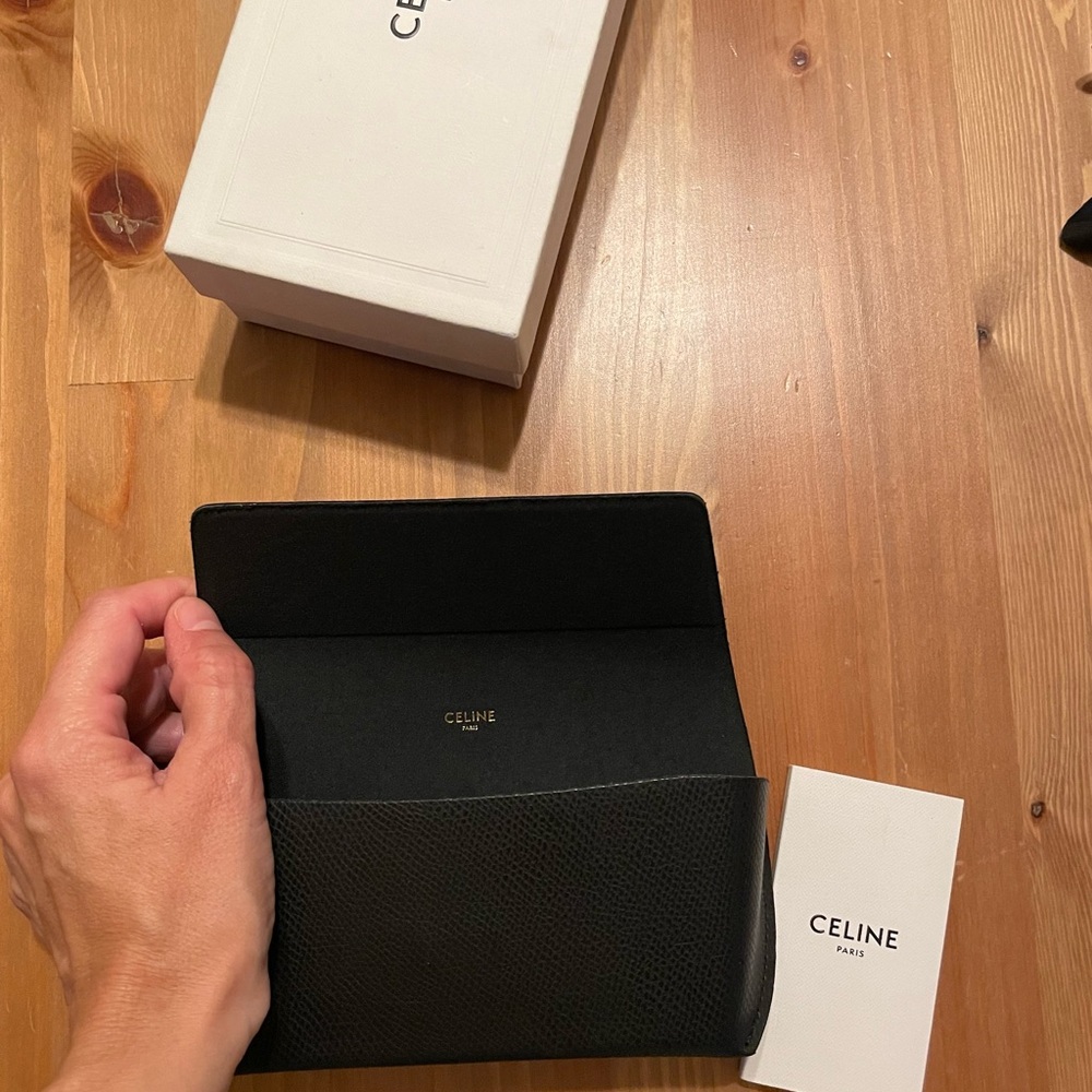 Celine Triomphe Oval Acetate Sunglasses - Picture 12 of 16